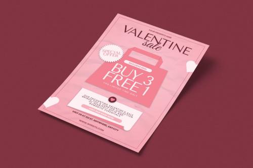 Sischa - Valentine Sale Flyer Set