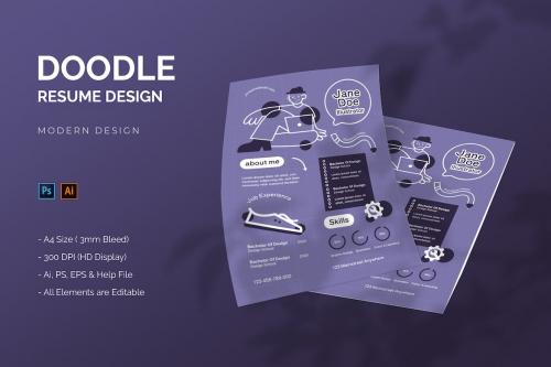 Doodle - Resume Template