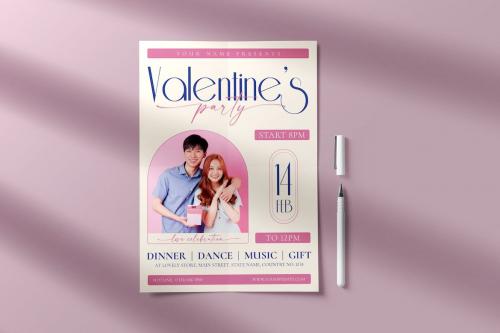 Valentine's Template Flyer