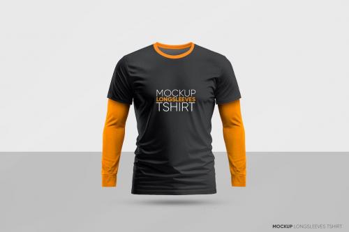 Longsleeves Tshirt Mockup