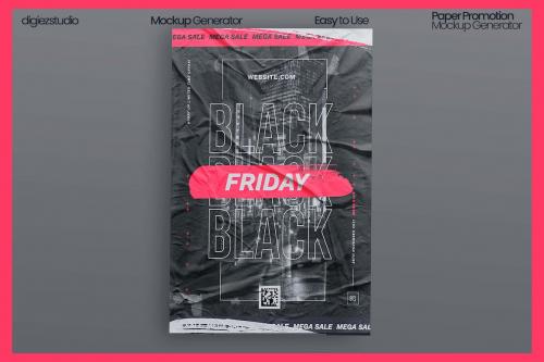 Flyer Promo Display Invitation Mockup