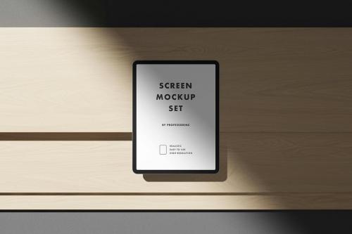 iPad Pro Screen Mockup Set