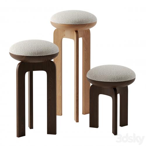 Deepah Stool by Atelier Pendhapa