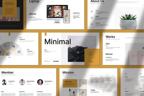 Minimal Powerpoint Presentation