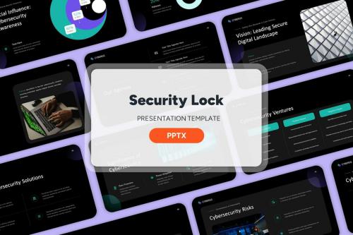 Security Lock - Powerpoint Templates