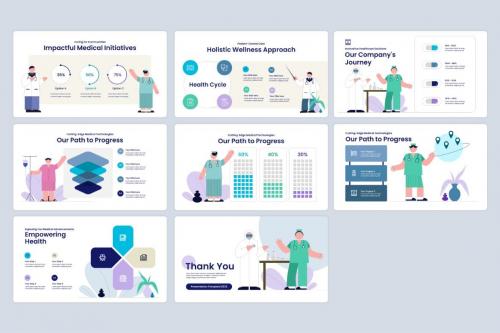 Health Care Infographic - Powerpoint Templates