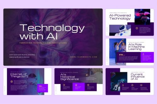 AI Tech Company - Powerpoint Templates