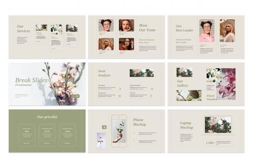 Natureal - Botanic Powerpoint