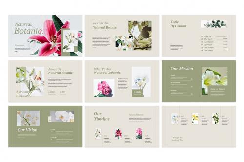 Natureal - Botanic Powerpoint