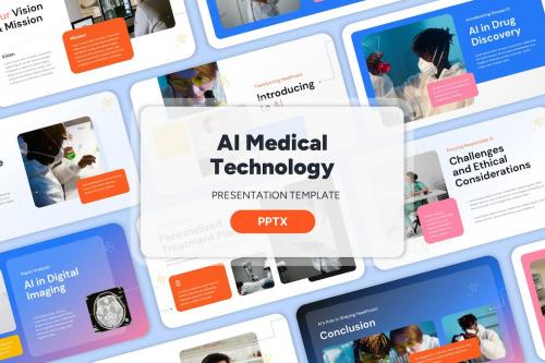 AI Medical Technology - Powerpoint Templates