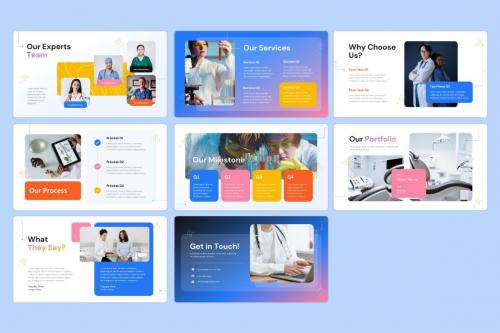 AI Medical Technology - Powerpoint Templates