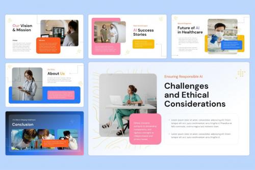 AI Medical Technology - Powerpoint Templates