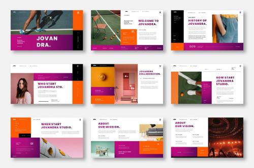 Jovandra – Business PowerPoint Template