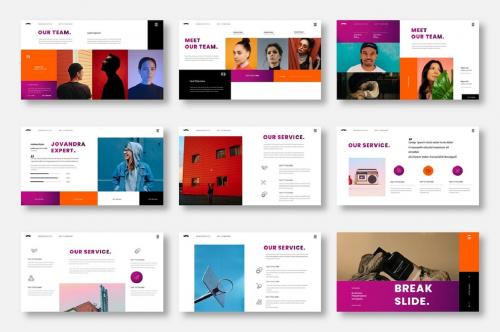 Jovandra – Business PowerPoint Template