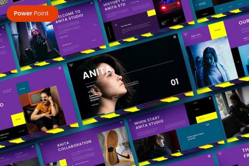 Anita – Business PowerPoint Template