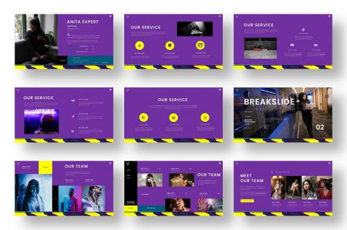 Anita – Business PowerPoint Template