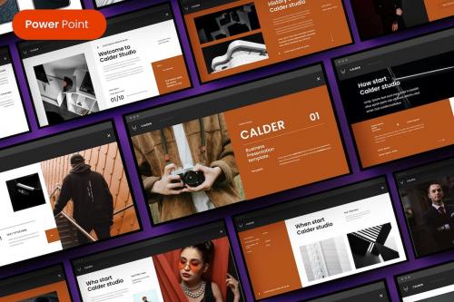 Calder – Business PowerPoint Template