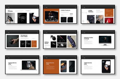 Calder – Business PowerPoint Template