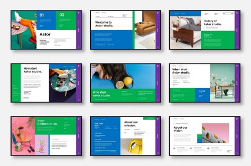 Astor – Business PowerPoint Template