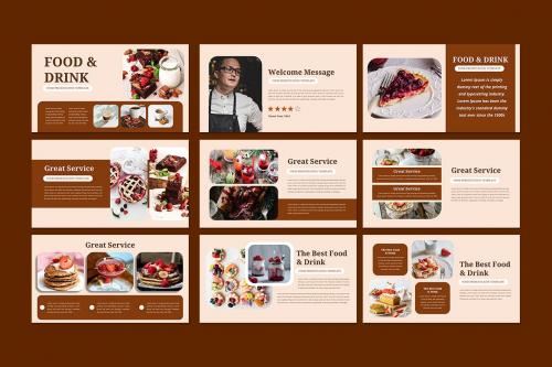 Food & Drink - PowerPoint Template