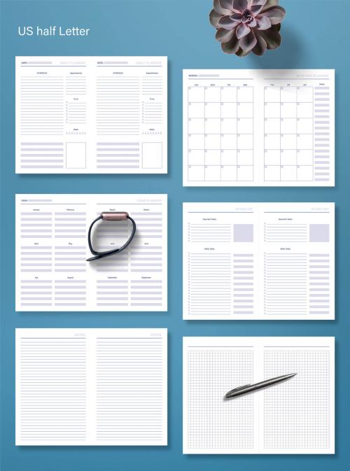 Personal Planner Undated Layout - 353694497