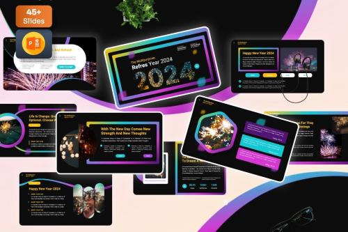 Refres - New Year Powerpoint Template