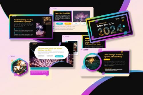 Refres - New Year Powerpoint Template