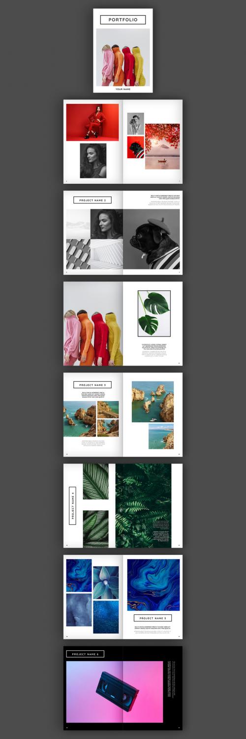 Minimalist Portfolio Layout - 353705140