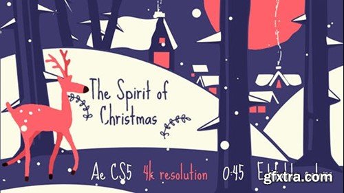 Videohive The Spirit Of Christmas Opener 19159097