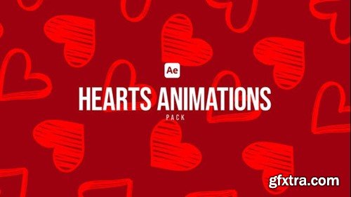 Videohive Heart Animations Pack 50192411