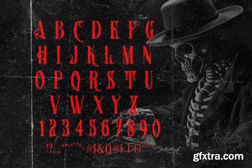 Midnight Wizard Metal Horror Font FXKKGUG