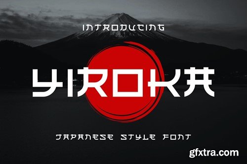 Yiroka - Japanese Modern Font W6UWDRZ