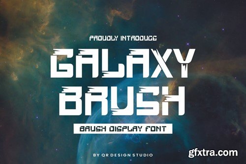 Galaxy Brush Font SBVAEVX