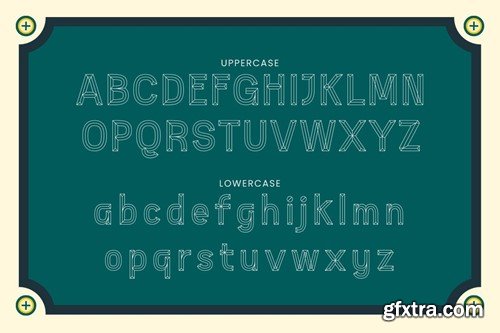 Bevelia - Bevel Display Font KPD5HDY