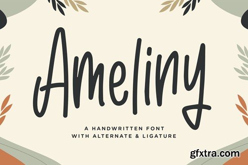 Ameliny - A Handwritten Font WHAFZF2