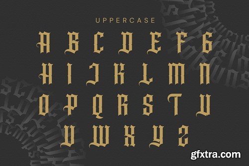 Klaviar - Blackletter Font 4GB2YFB