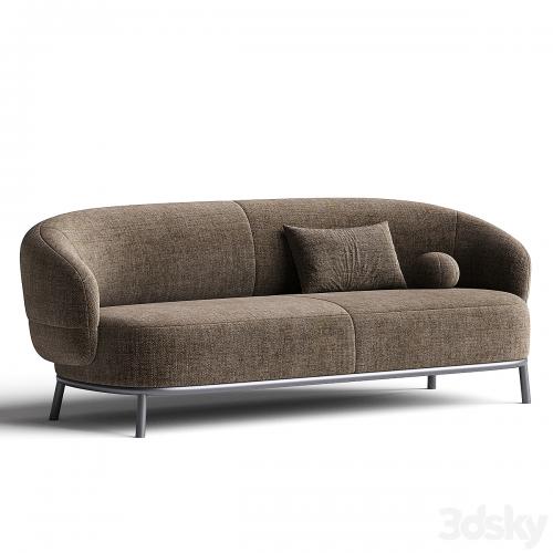 JULIET | Fabric sofa By Domkapa