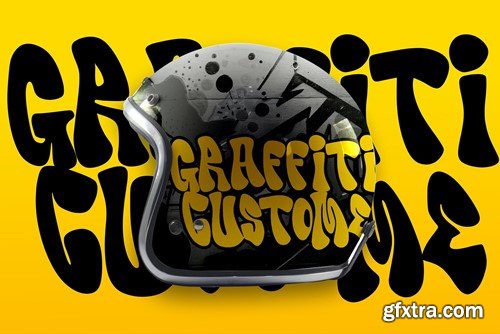 Morton Tagcity - Graffiti Font Q55KRRZ