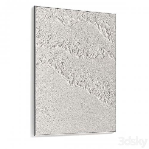 Plaster Two Photo Frames T-455