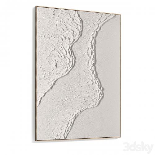 Plaster Two Photo Frames T-455