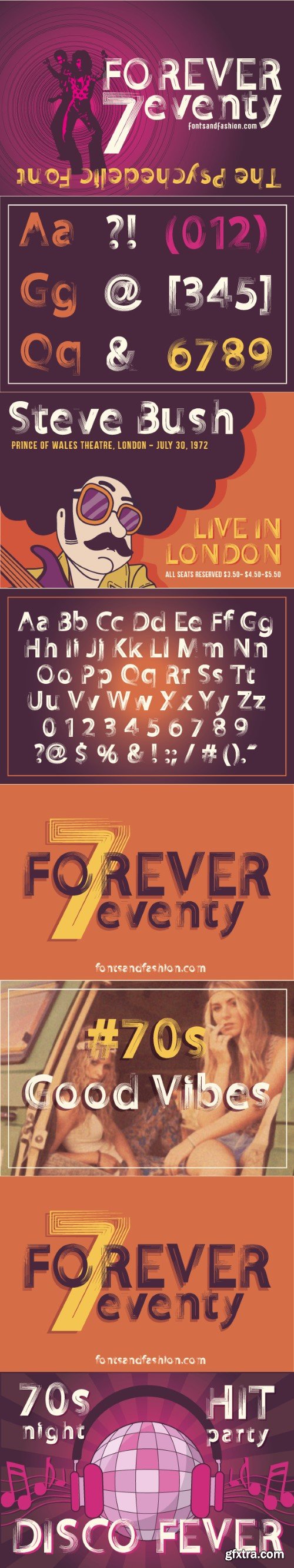 Forever 7eventy Font