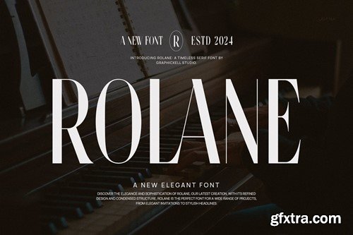 Rolane Elegant Serif Font Typeface Y5TE8MF