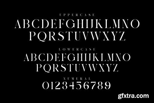 MUNIER Modern Serif Typeface 8S68RX9