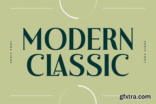 Gikefta Modern Classic Serif Font 647MXJ6