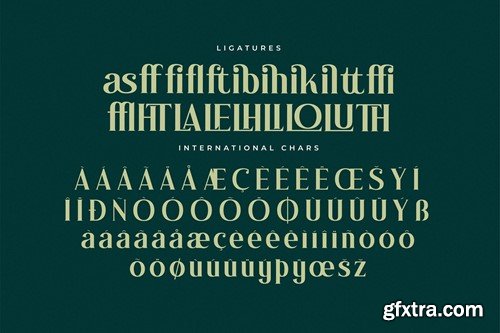 Gikefta Modern Classic Serif Font 647MXJ6