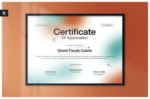 Modern Gradient Certificate