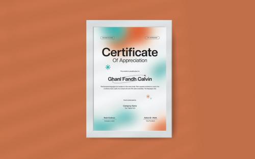 Modern Gradient Certificate