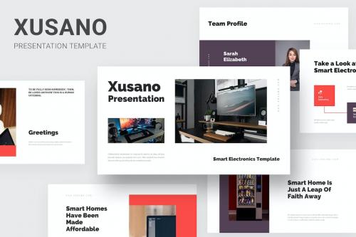 Xusano - Smart Electronics Powerpoint Template