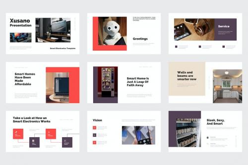 Xusano - Smart Electronics Powerpoint Template