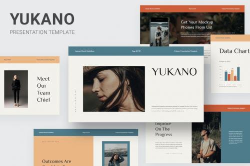 Yukano - Autumn Brand Guidelines Powerpoint